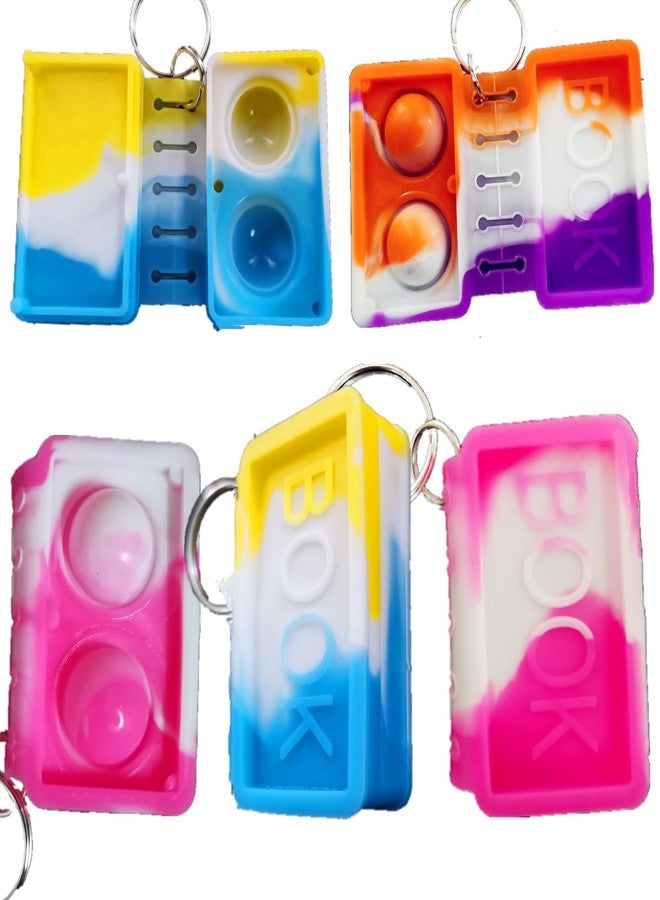 PSDFH 20 Packs Book Mini Assorted fidgets Toys for Kids Children Classroom Students Gifts from Teacher,Birthday Party Bubble Favors - Image 3